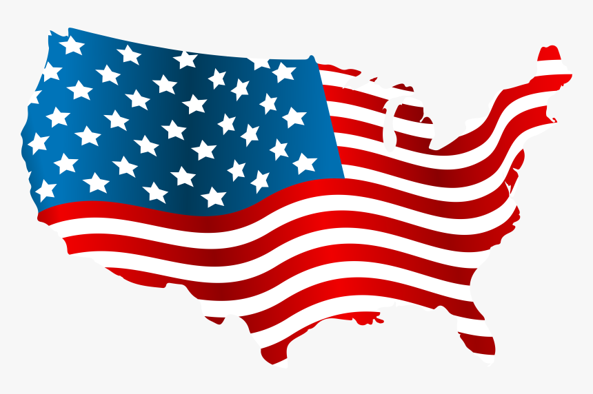 Collection Of United - Transparent Background Usa Flag Png, Png Download