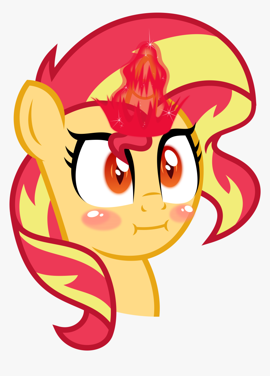 Transparent Evil Grin Clipart - Sunset Shimmer Eg Vector, HD Png Download