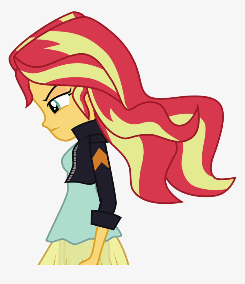 My Little Pony Sunset Shimmer My Past Clipart , Png - Mlp Sunset Shimmer Eg, Transparent Png