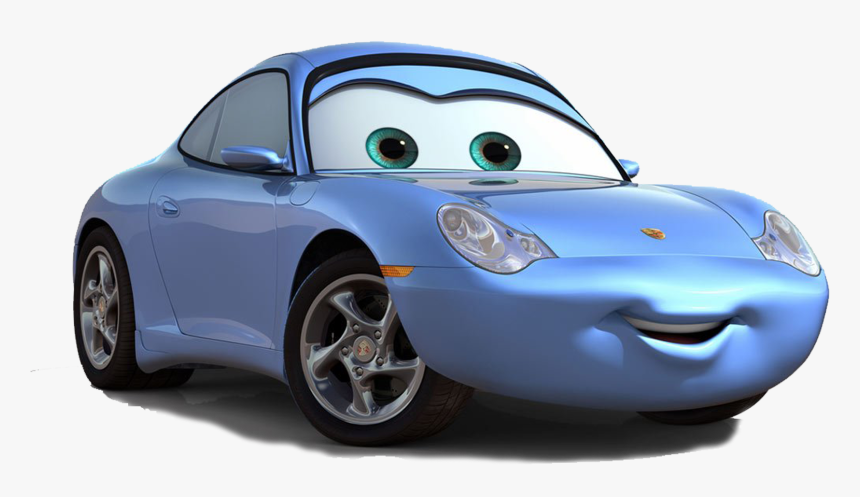 Doc Hudson Mcqueen Lightning Carrera Cars Sally Clipart - Bonnie Hunt Sally Carrera, HD Png Download