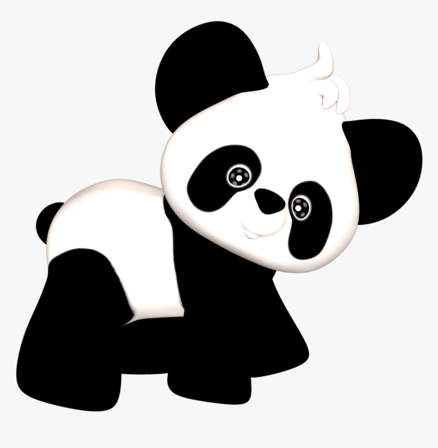 Cartoon Panda Without Background, HD Png Download