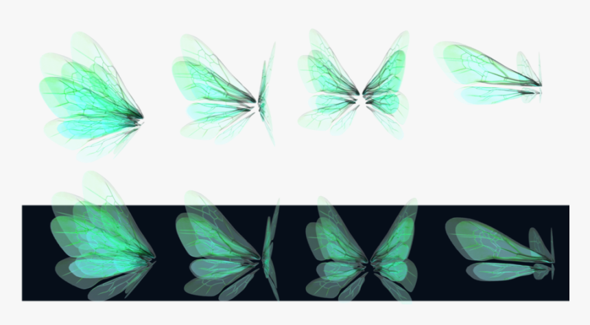 Free Png Green Fairy Wings, Transparent Png
