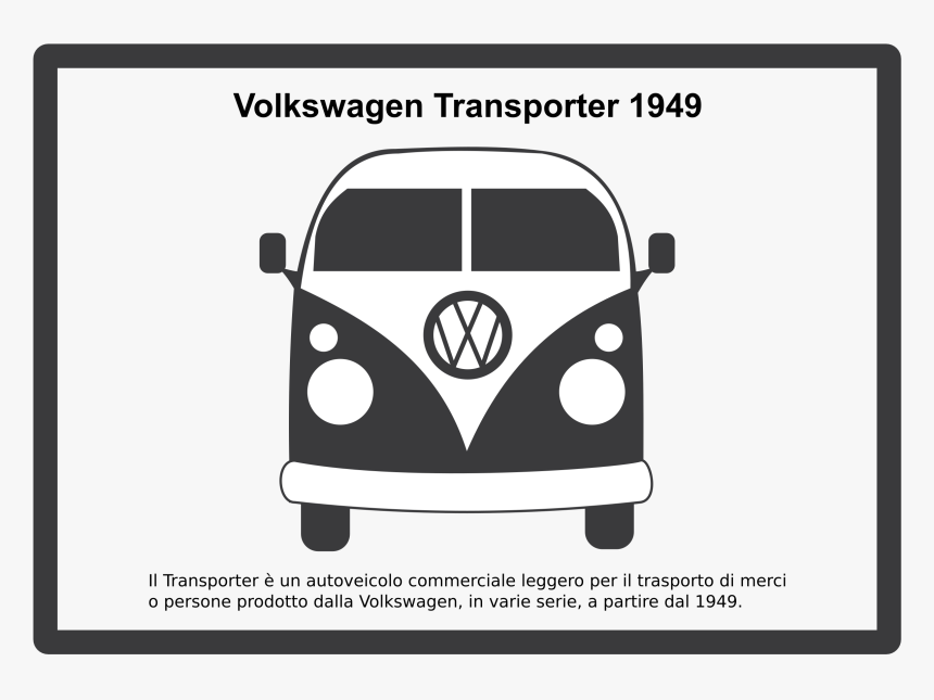 Transparent Volkswagen Van Png - Vw Bus Logo, Png Download