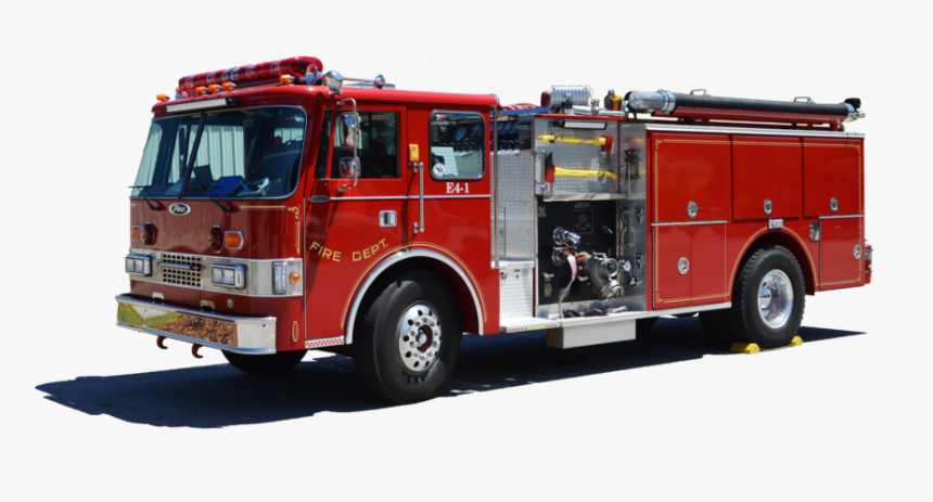 Fire Truck Png Image - Transparent Background Fire Truck Png, Png Download