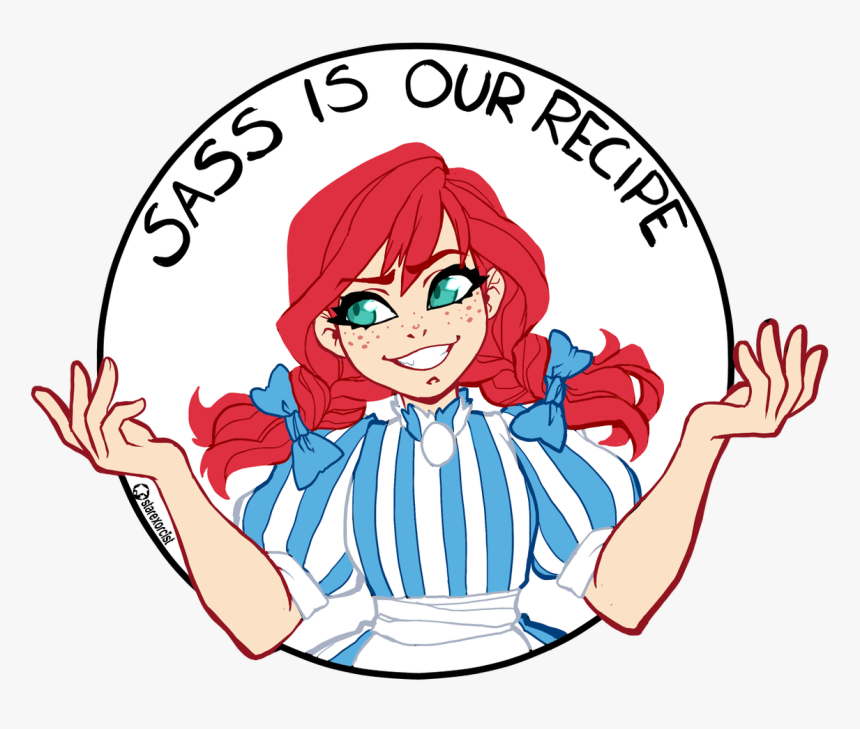 Wendys Drawing, HD Png Download