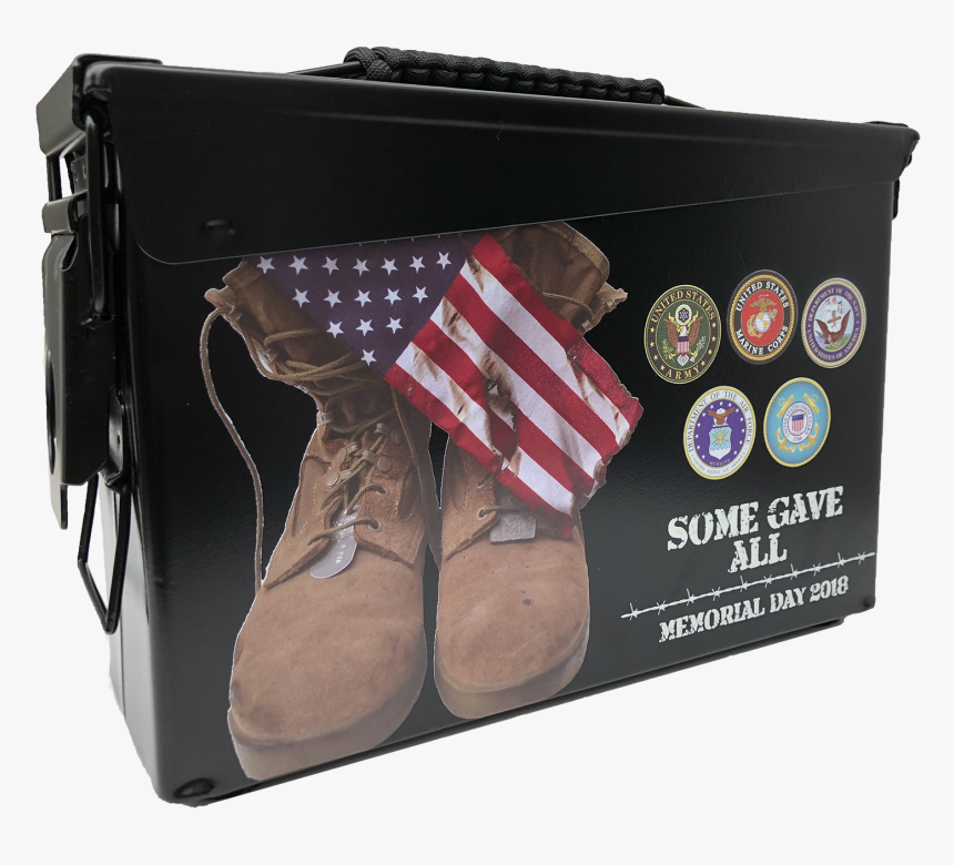 2018 Memorial Day Custom Ammo Can - Bag, HD Png Download