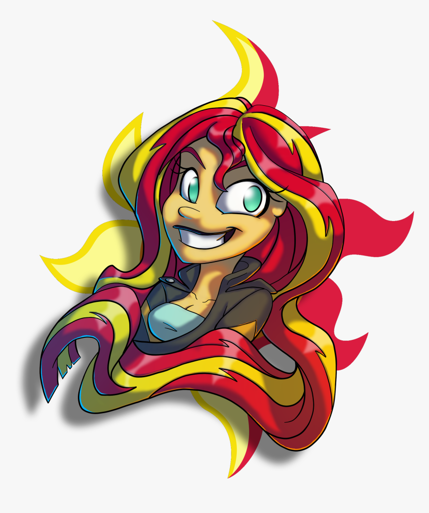 Sunset Shimmer - Illustration, HD Png Download