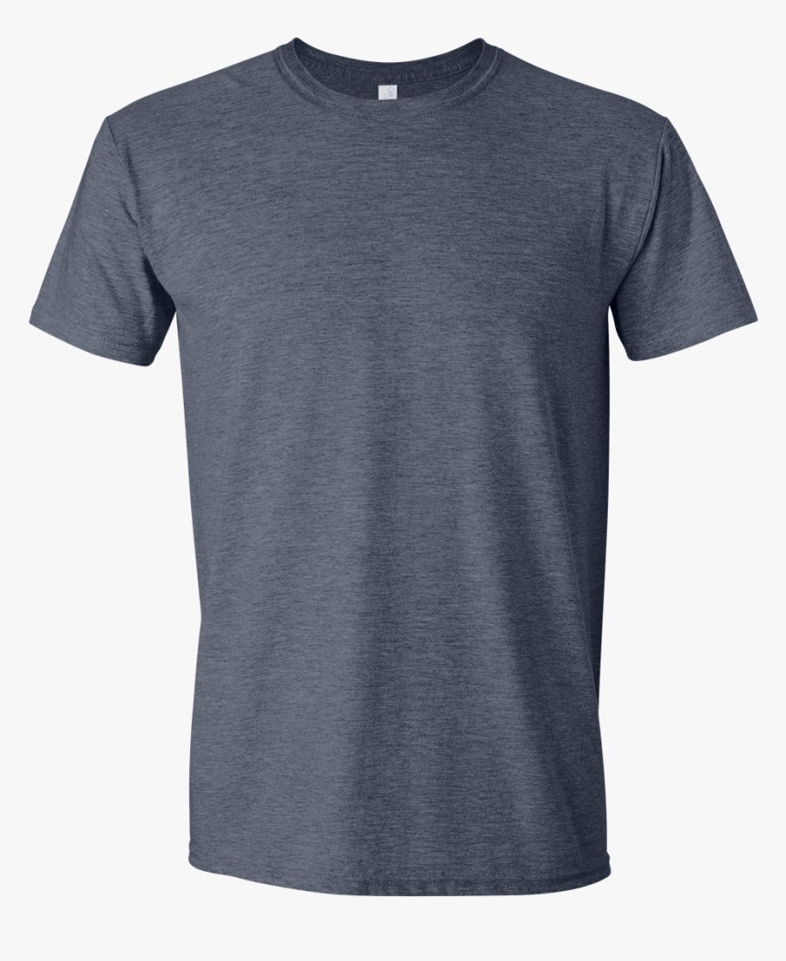 Gildan Softstyle Graphite Heather, HD Png Download