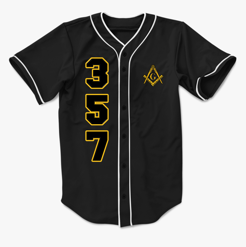 Prince Hall Mason Embroidered Greek Baseball Jersey - Alpha Kappa Psi Baseball Jersey, HD Png Download