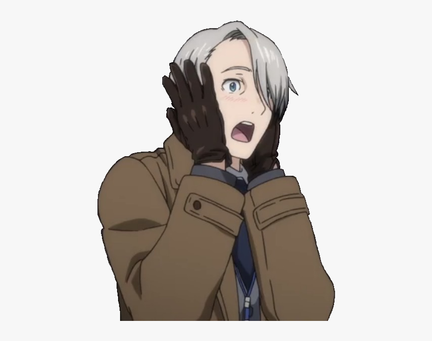 “ Transparent Surprised Viktor 
”
i Feel This Is A - Victor Nikiforov Gay, HD Png Download