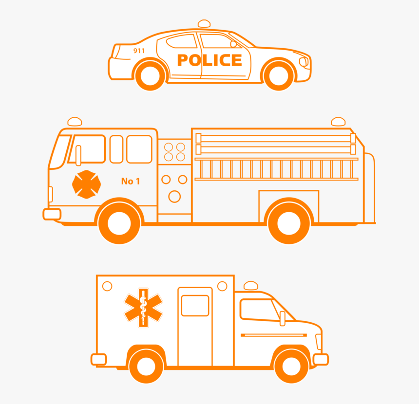 Angle,area,text - Ambulance Black And White, HD Png Download