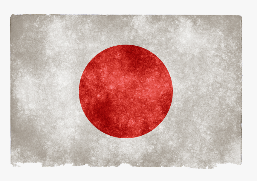 Japan Grunge Flag Png Image - Japan Grunge Flag, Transparent Png