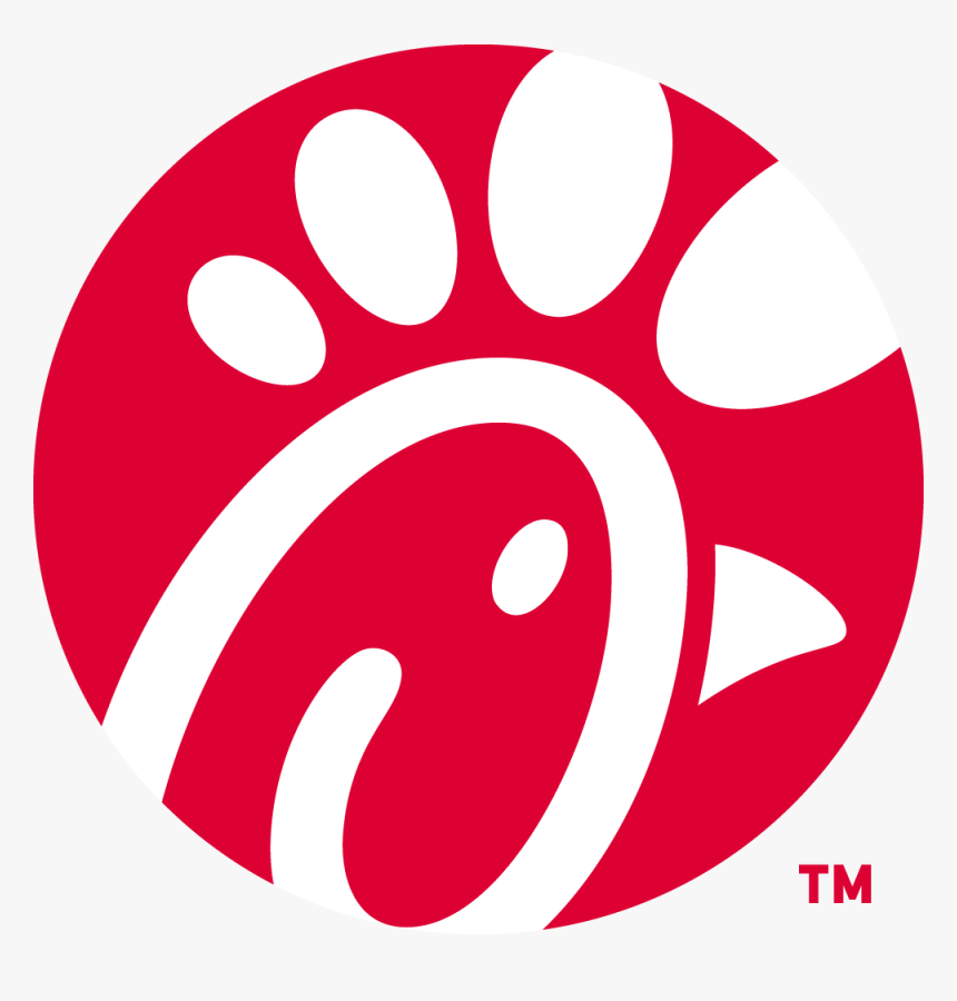 Transparent Chick Fil A Logo Png - Chick Fil A Logo Round, Png Download
