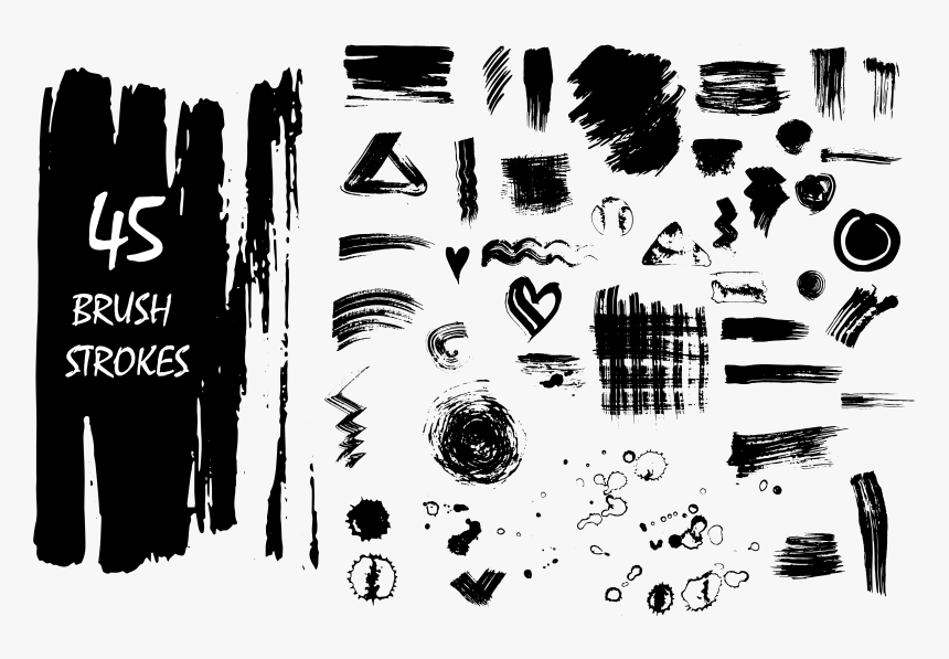Brush Stroke Vector Png - Brush Stroke Vector Gfx Png, Transparent Png