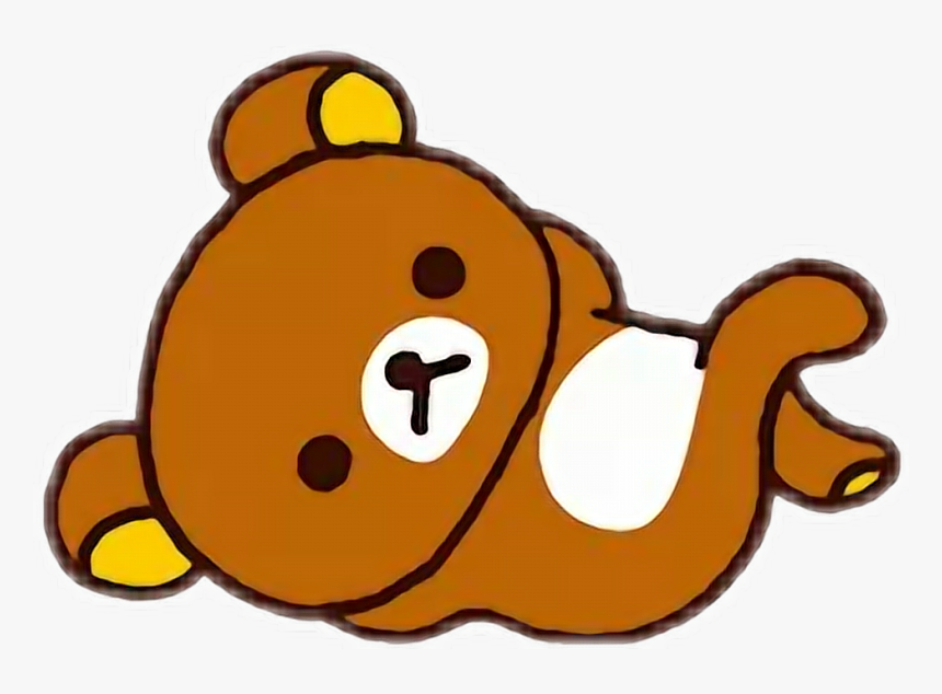 Snow Facebook Holk Tumblr Kawaii Png Sticker Baby Holke - Rilakkuma Facebook Stickers, Transparent Png