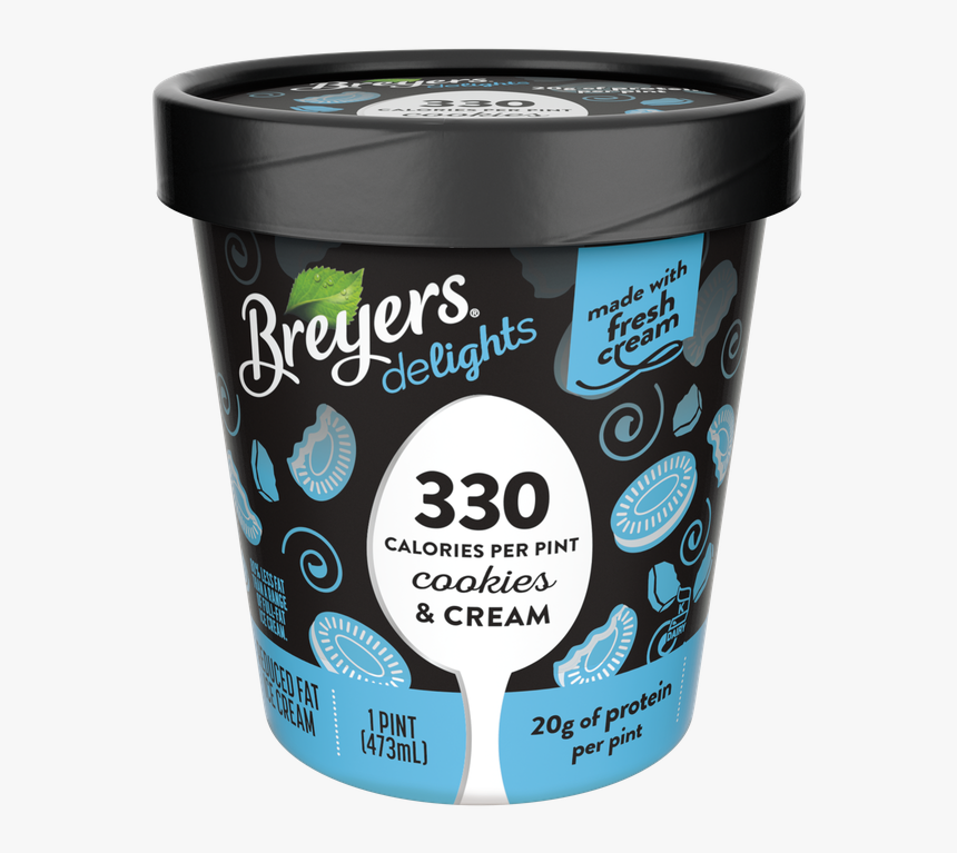 Breyers Cookies And Cream, HD Png Download