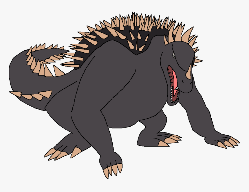 Godzilla Series Fanon Wiki - Anguirus From Godzilla Clipart, HD Png Download
