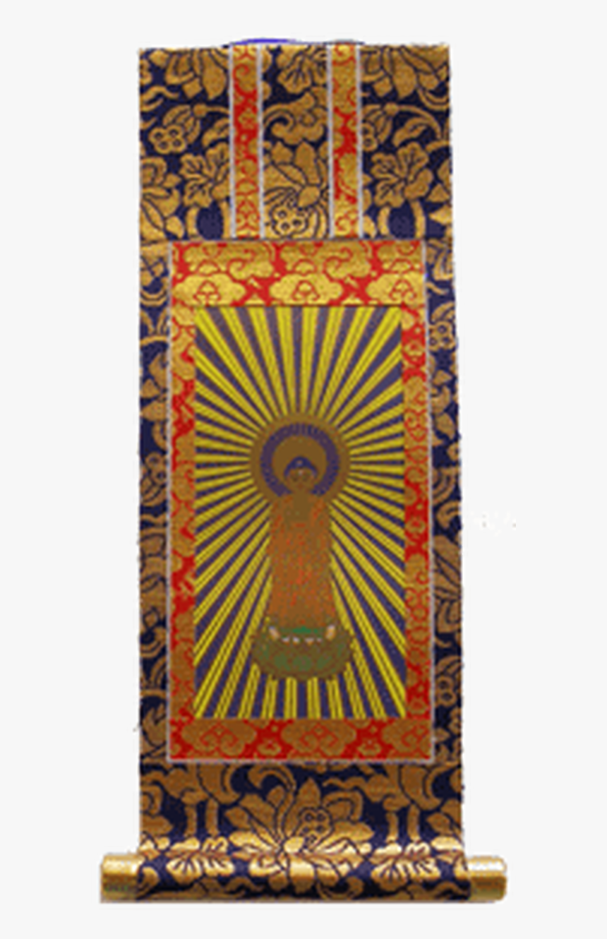 Obutsudan Scroll Of Amida Buddha - Motif, HD Png Download
