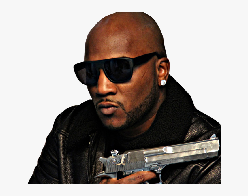 Young Jeezy Holding Gun - Young Jeezy Guns, HD Png Download