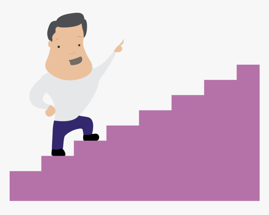 Picture - Taking Stairs Instead Of Elevator Clipart, HD Png Download