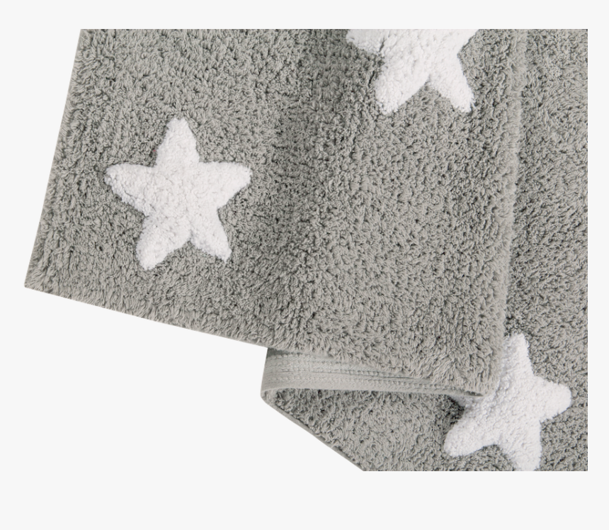 Transparent Twinkle Star Png - Lorena Canals Stars White Machine Washable Area Rug, Png Download