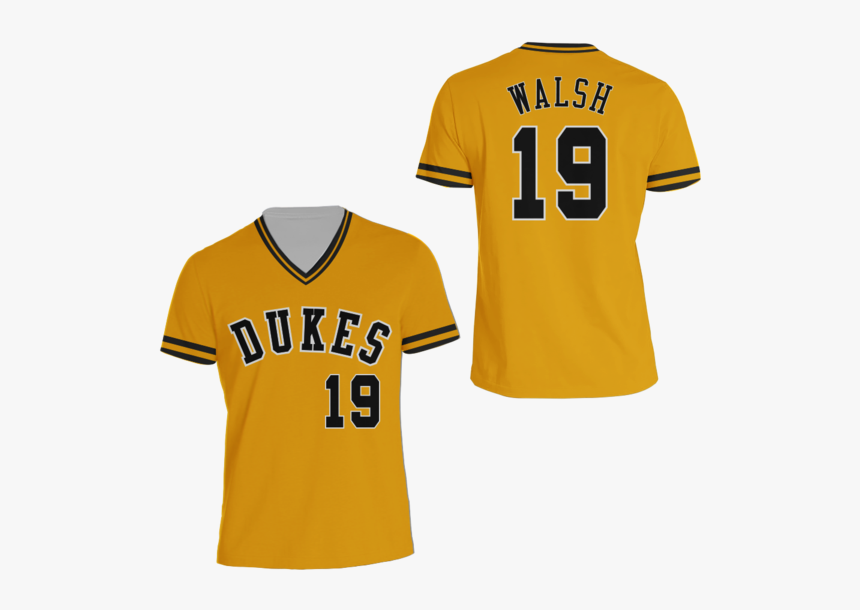 Jason Priestley Brandon Walsh Dukes 19 Baseball Jersey - Baseball Uniform, HD Png Download