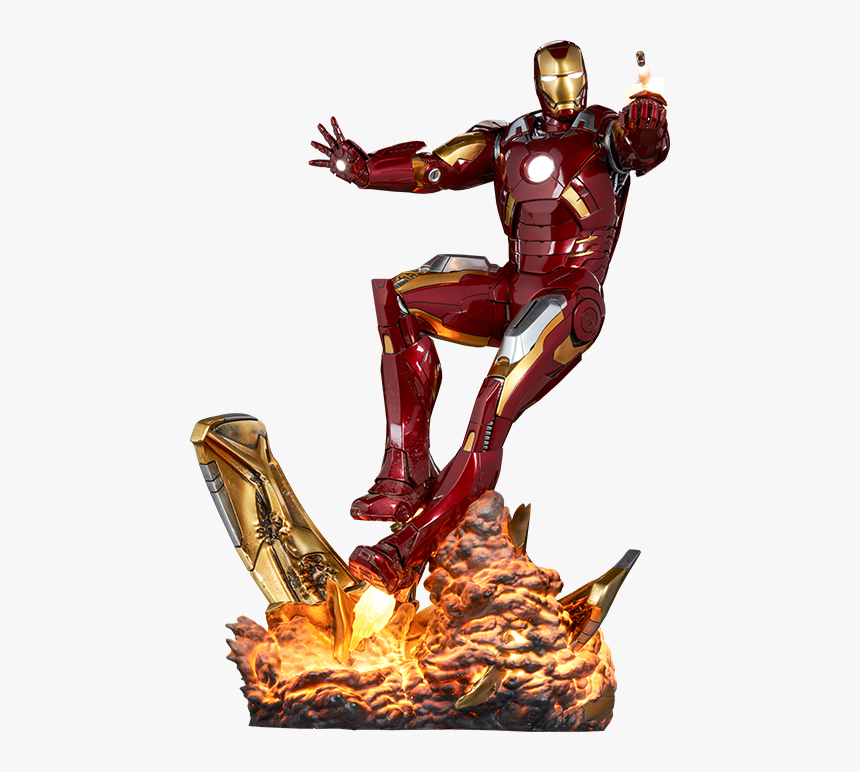 Iron Man Mark Vii Sideshow, HD Png Download