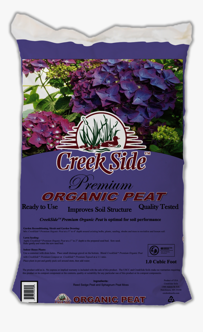Creekside Bag Of Premium Organic Peat, HD Png Download