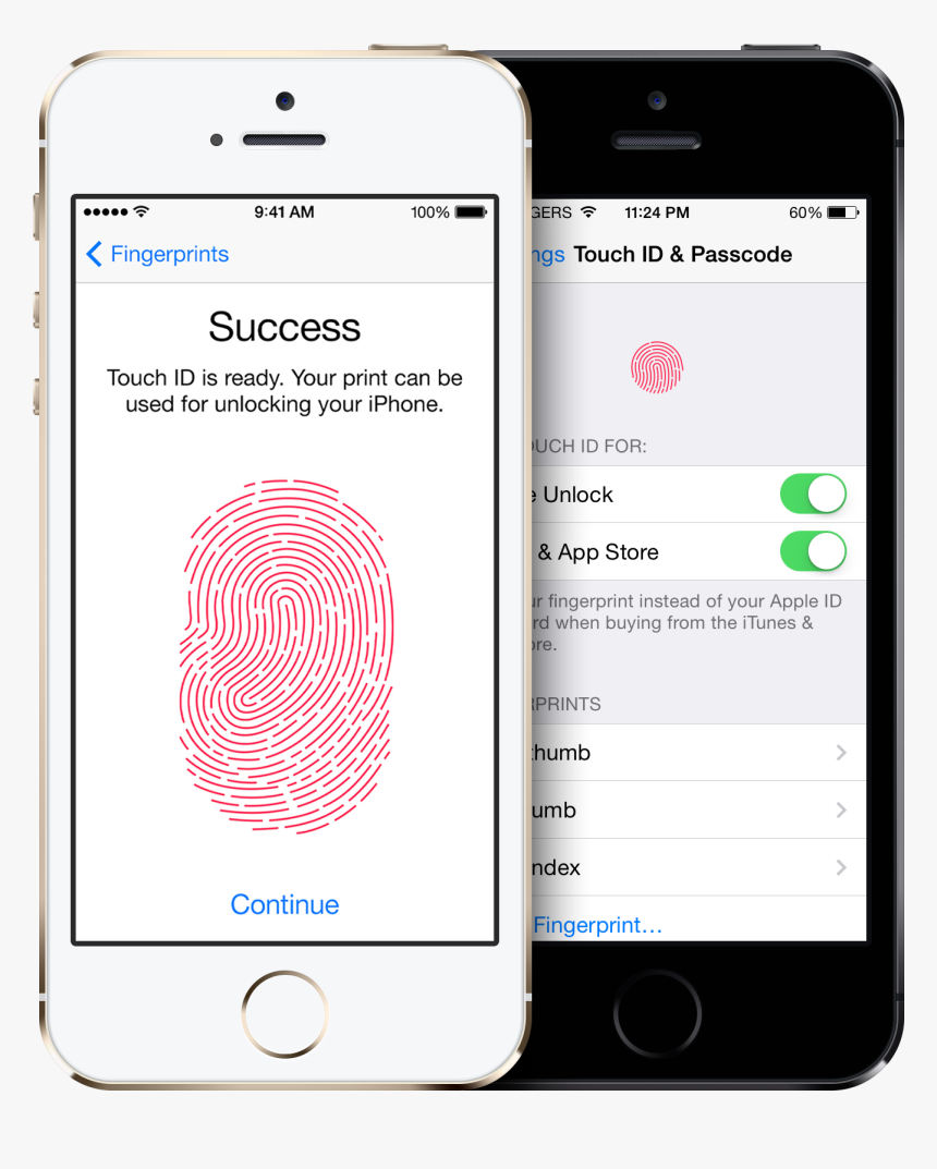 Touch Id, HD Png Download