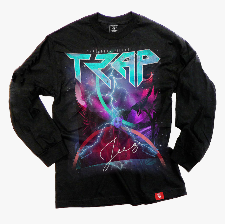 Long-sleeved T-shirt, HD Png Download