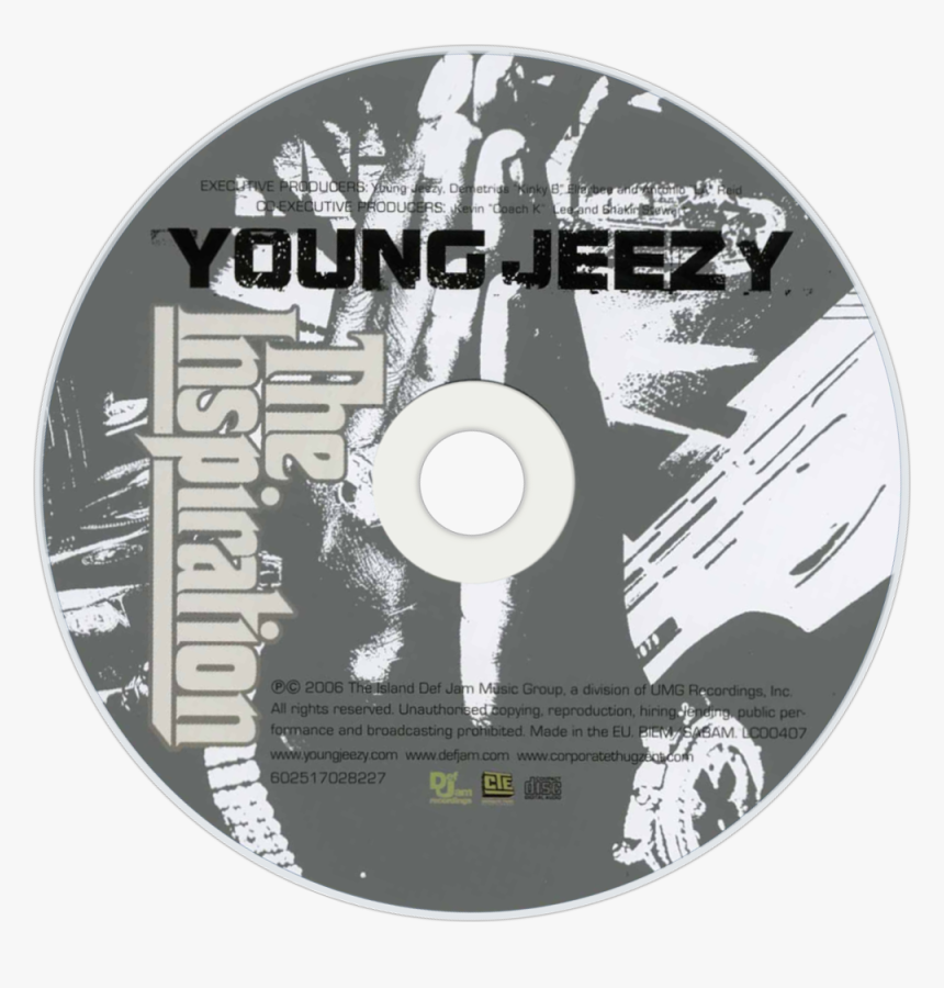 Young Jeezy The Inspiration Cd, HD Png Download