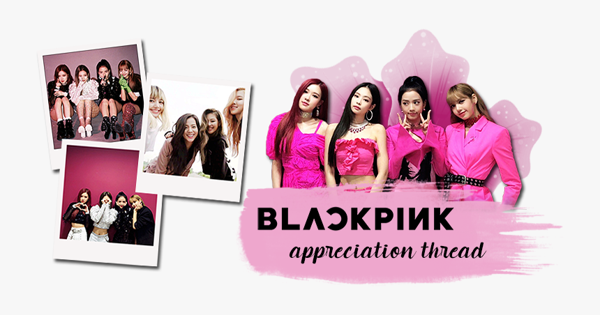 Black Pink Group Png, Transparent Png
