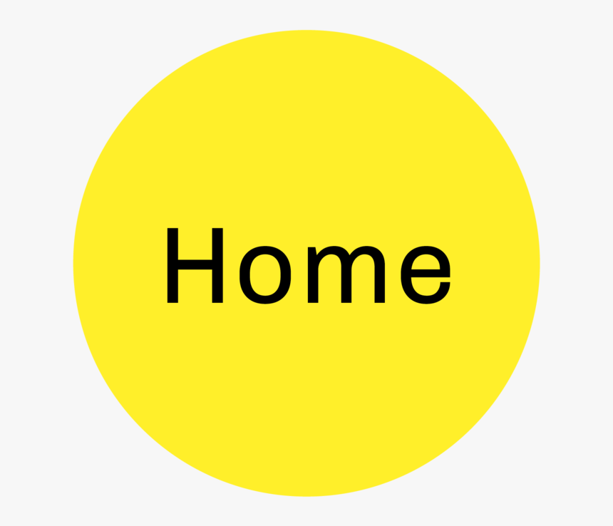Home Buttonsround Home - Circle, HD Png Download