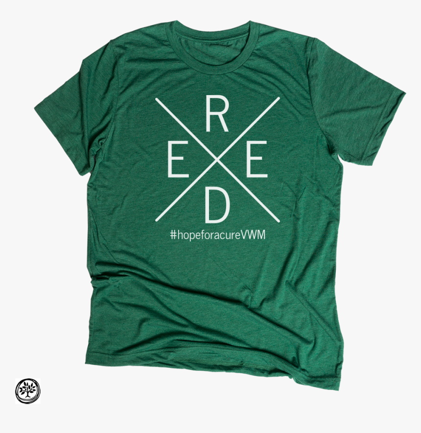 Reed Cross - Unisex Tee - Grass Green - T-shirt, HD Png Download