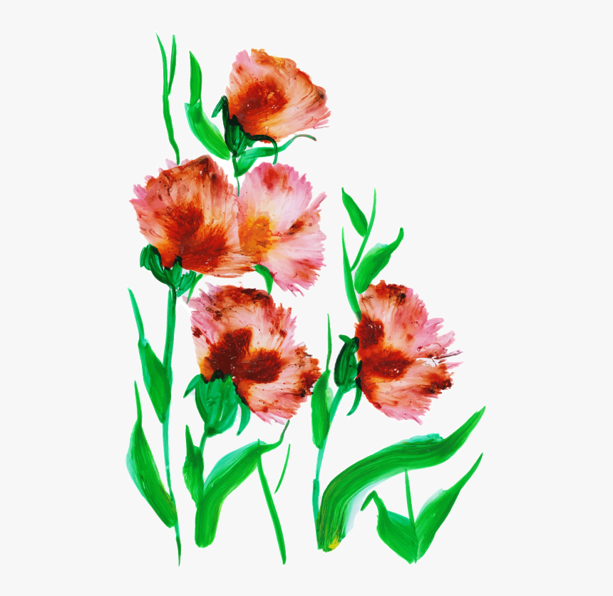 Watercolor Bouquet Png, Transparent Png