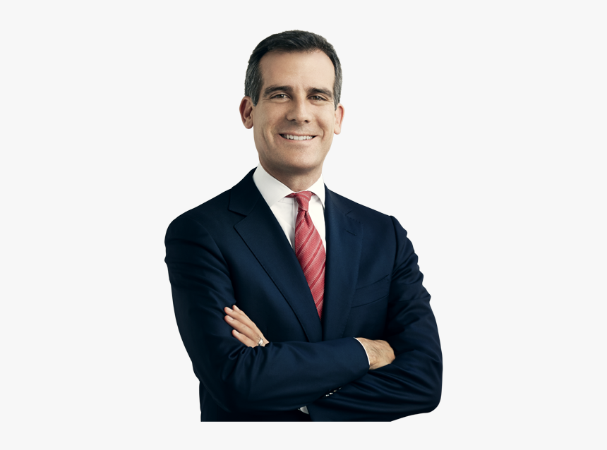 Los Angeles Eric Garcetti, HD Png Download