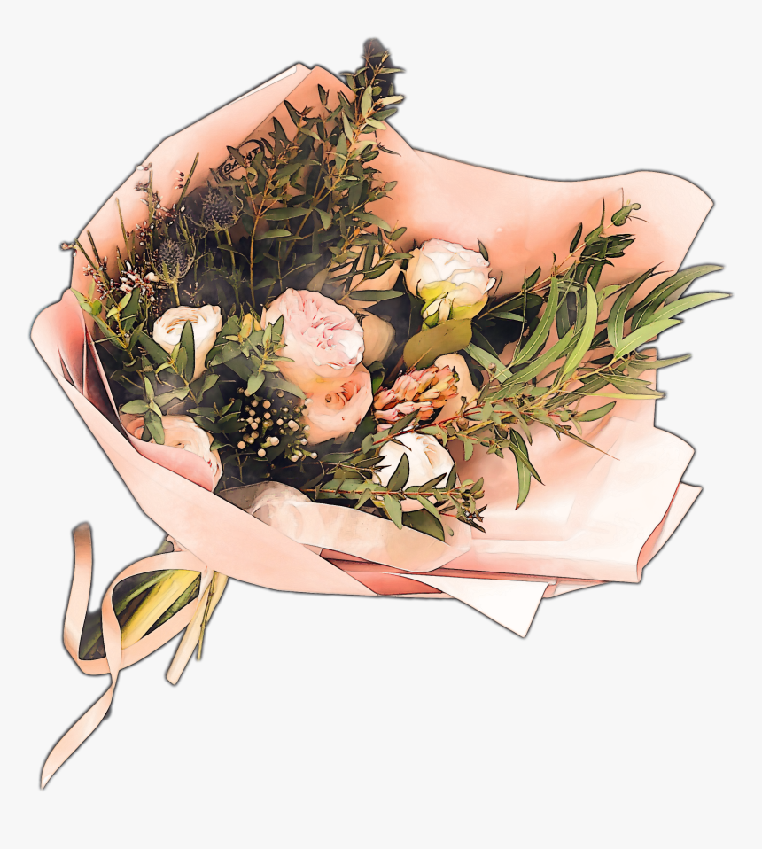 Watercolor Flowers Free Download Png - Garden Roses, Transparent Png