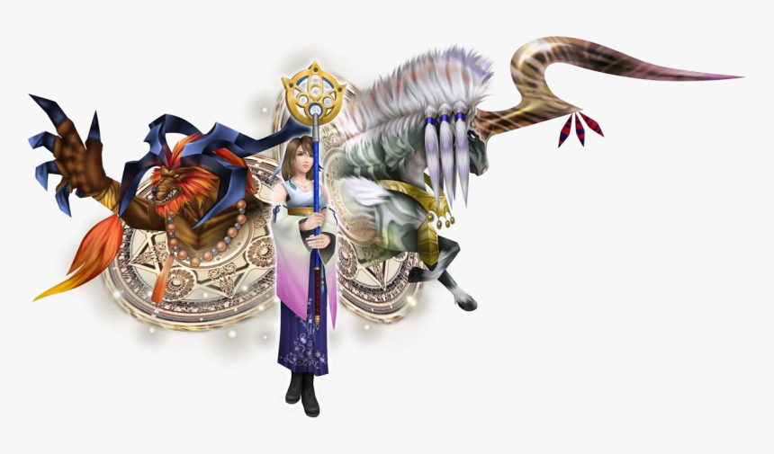 Yuna Summons, HD Png Download