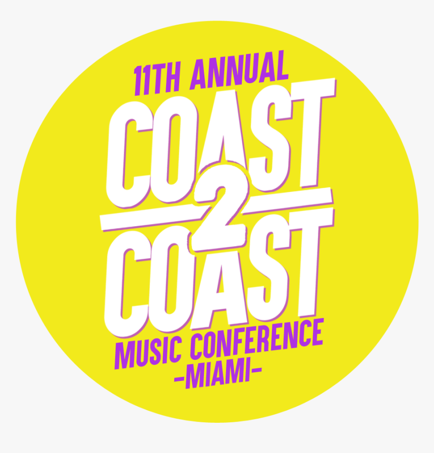 Logo Coast 2 Coast Music Conference - Circle, HD Png Download