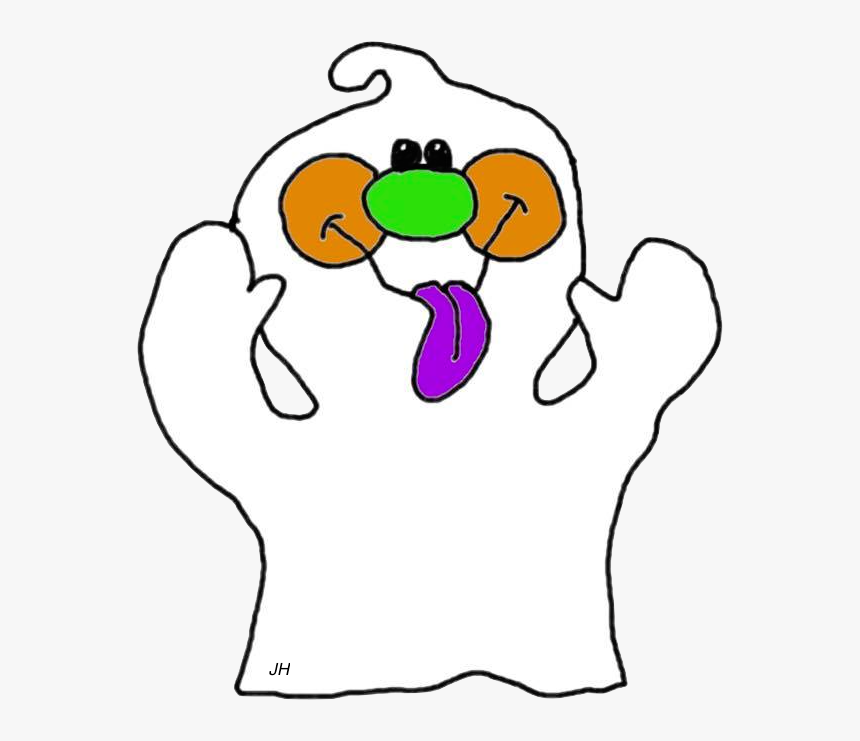 Clipart Cat Ghost - Cartoon, HD Png Download