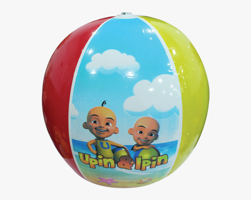 Beach Ball Upin Ipin Store Png Smile Beach Ball Png - Balloon, Transparent Png