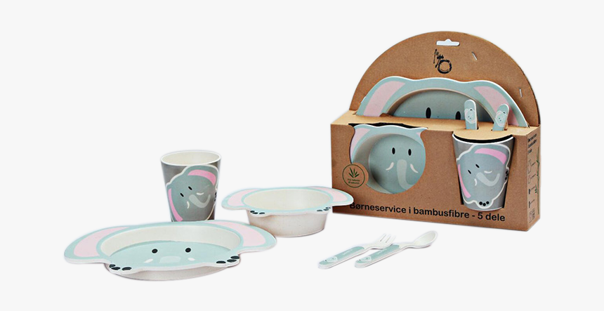 Kids Dinnerware - Bamboo Baby Dinner Set, HD Png Download