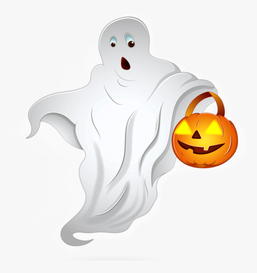 Halloween Ghost Clip Art, HD Png Download