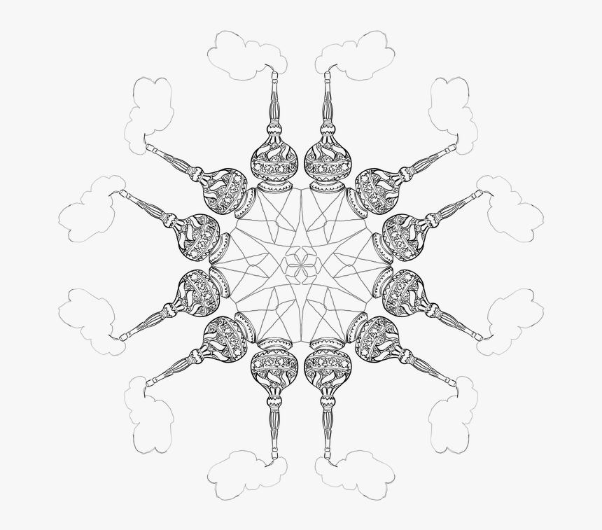 Mandala, Wrong, Ceramic, Glass, Old, Art, Colorful - Line Art, HD Png Download