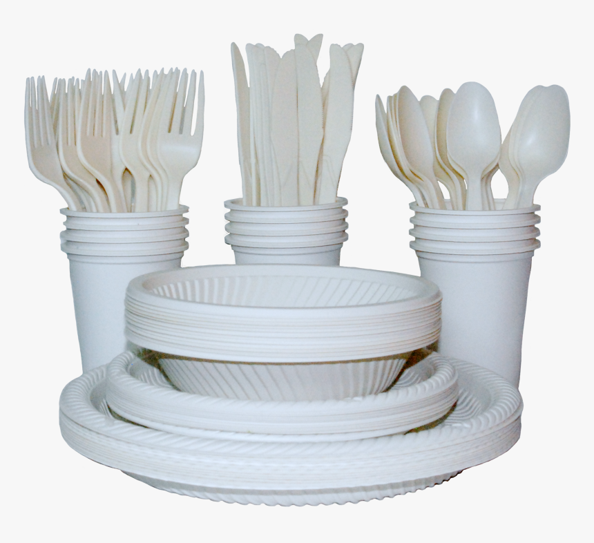 Transparent Crockery Items Png - Useage Of Biodegradable Products, Png Download