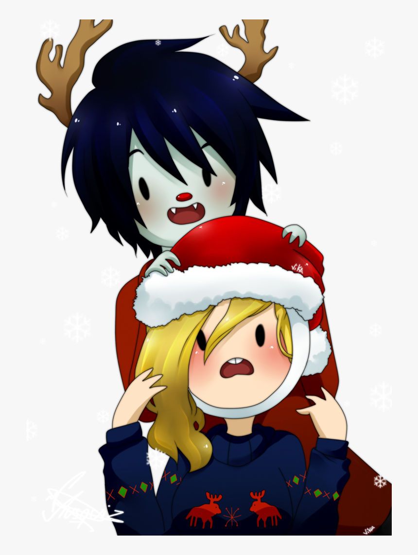 Christmas Fiolee - Adventure Time Christmas Fanart, HD Png Download