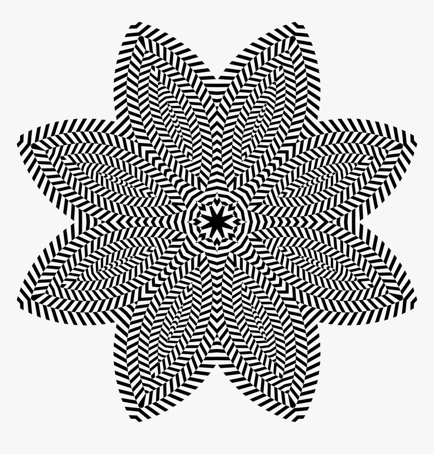 Mandala Black And White, HD Png Download