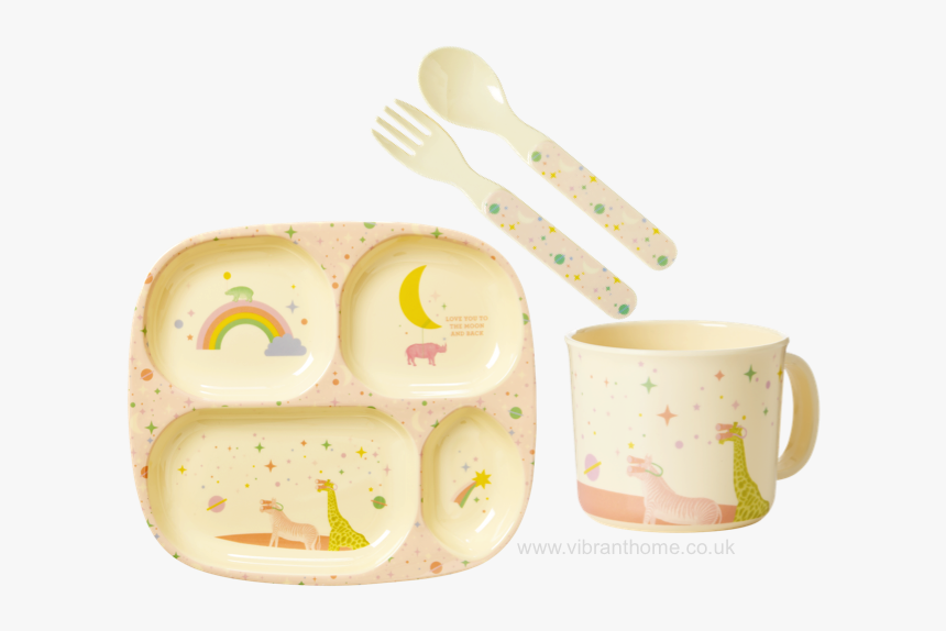 Transparent Dinner Set Png - Box Melamine Dinner Set, Png Download