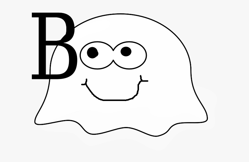 Boo, Halloween, Ghost - Cartoon, HD Png Download
