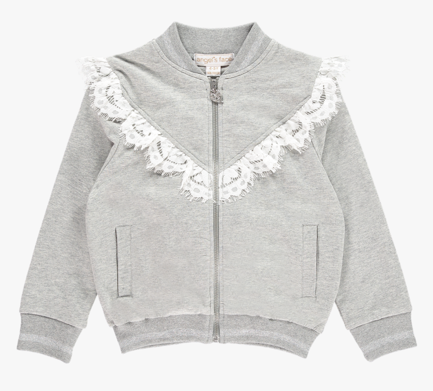 Angel S Face Girls Grey Tracksuit - Sweater, HD Png Download
